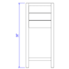 Retail Display Stand (Cooper) - Medium Pedestal - Image 4