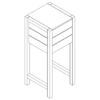 Retail Display Stand (Cooper) - Medium Pedestal - Image 5