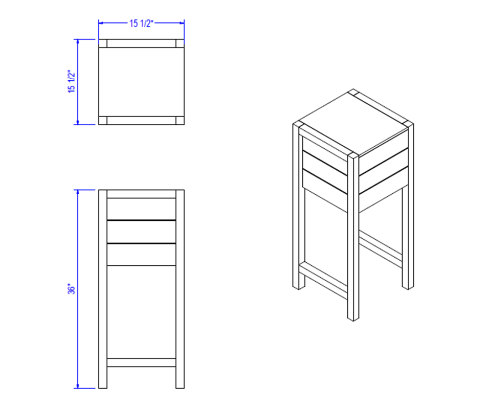 Retail Display Stand (Cooper) - Medium Pedestal Shop2It Retail - Retail Display Stand (Cooper) - Medium Pedestal