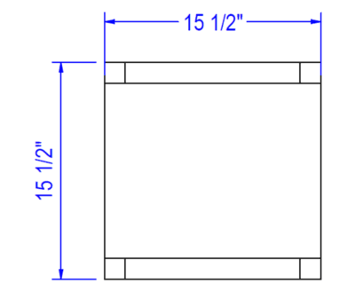 Retail Display Stand (Cooper) - Small Pedestal - Image 3