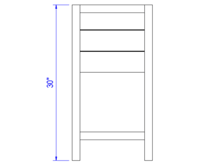 Retail Display Stand (Cooper) - Small Pedestal - Image 5