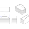 Produce End Cap Display (Cooper) - Enclosed Base - Image 2