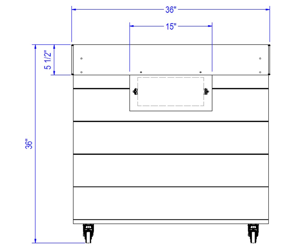 Produce Orchard Bin (Cooper) Shop2It Retail - Produce Orchard Bin (Cooper)