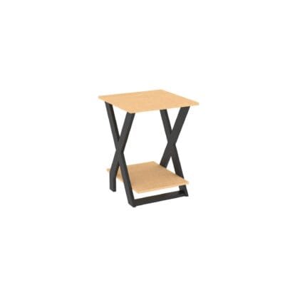 Small Display Table from Shop2It Retail's Xander Collection. Shown in the blonde maple finish option.
