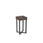 Large pedestal display stand from Shop2It Retail's Xander Collection. Shown here in the gray oak finish option.
