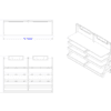 Large Bakery Display (Xander) - Angled Trays - Image 3