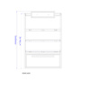 Small Bakery Display (Xander) - Wood Drawer - Image 2