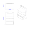 Small Bakery Display (Xander) - Wood Drawer - Image 4