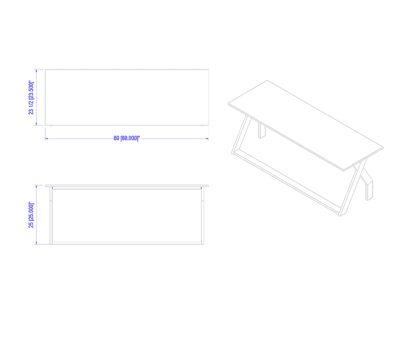 Retail Nesting Table (Xander) - Medium - Image 4