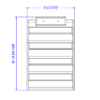 Double-Sided Produce Stand (Xander) - 4-Tier - Image 3