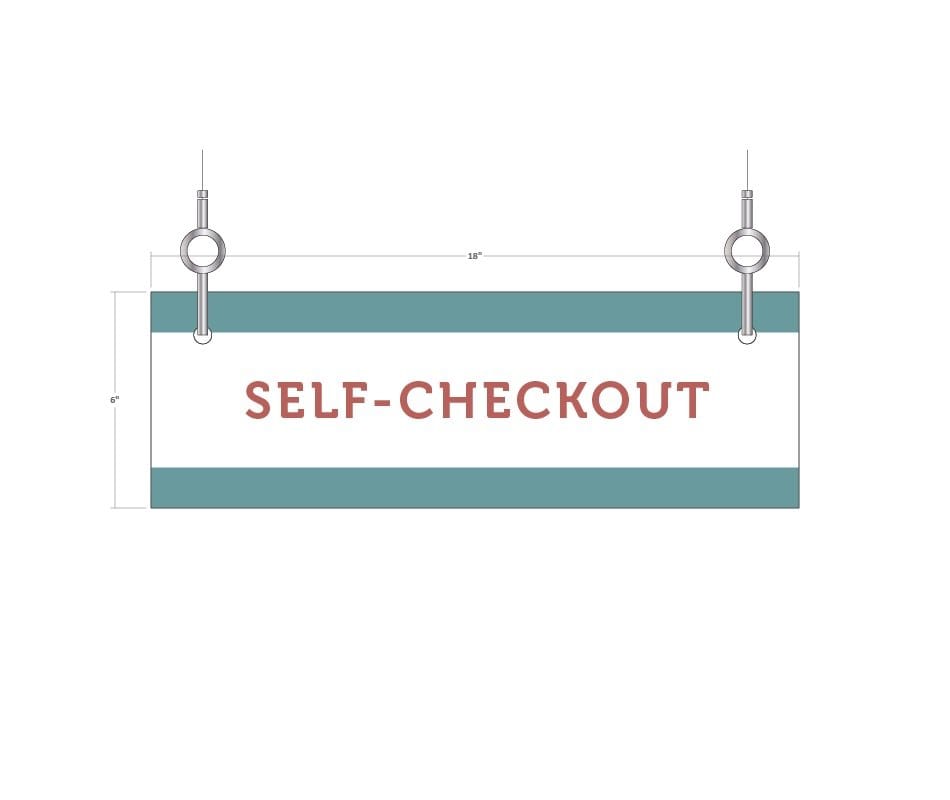 Self-Checkout Sign (Iconic) Shop2It Retail - Self-Checkout Sign (Iconic)