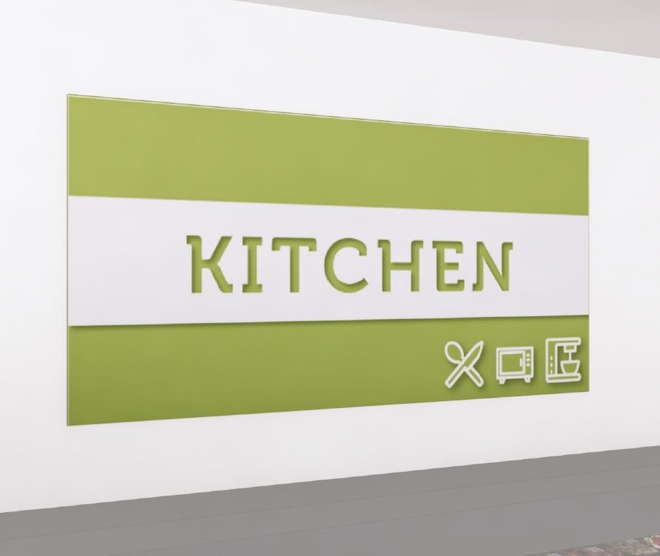 Tall Department Sign (Iconic) - Kitchen Shop2It Retail - Tall Department Sign (Iconic) - Kitchen