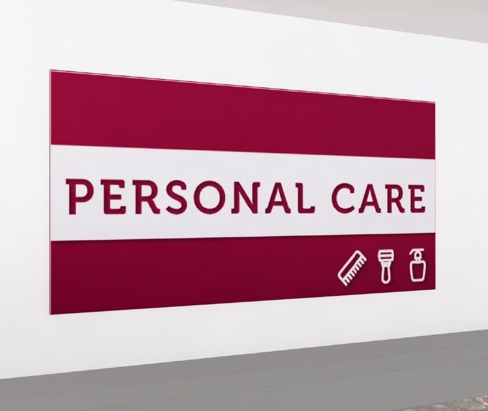 Tall Department Sign (Iconic) - Personal Care Shop2It Retail - Tall Department Sign (Iconic) - Personal Care