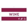 Tall Department Sign (Iconic) - Wine - Image 5