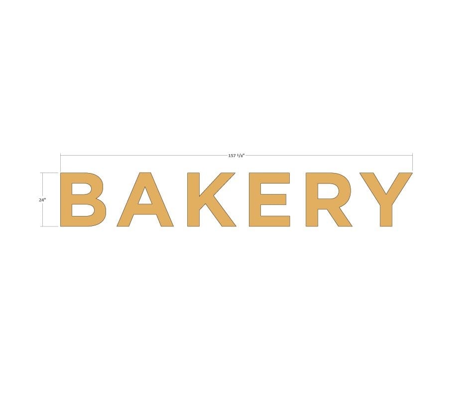 Department Sign, Wall Copy (Iconic) - Bakery Shop2It Retail - Department Sign, Wall Copy (Iconic) - Bakery