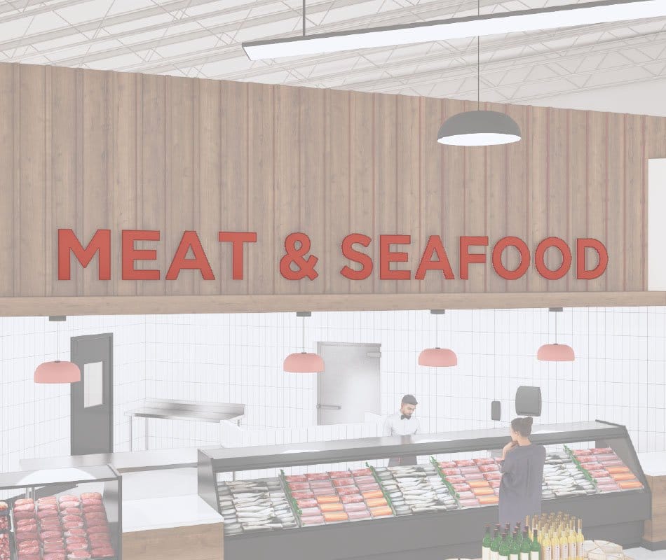 Department Sign, Wall Copy (Iconic) - Meat and Seafood Shop2It Retail - Department Sign, Wall Copy (Iconic) - Meat and Seafood