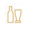 Department Sign, Graphic Panel (Iconic) - Beer Bottle - Image 3