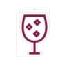 Department Sign, Graphic Panel (Iconic) - Beverage Glass - Image 3
