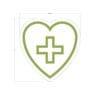 Department Sign, Graphic Panel (Iconic) - Pharmacy Heart - Image 3