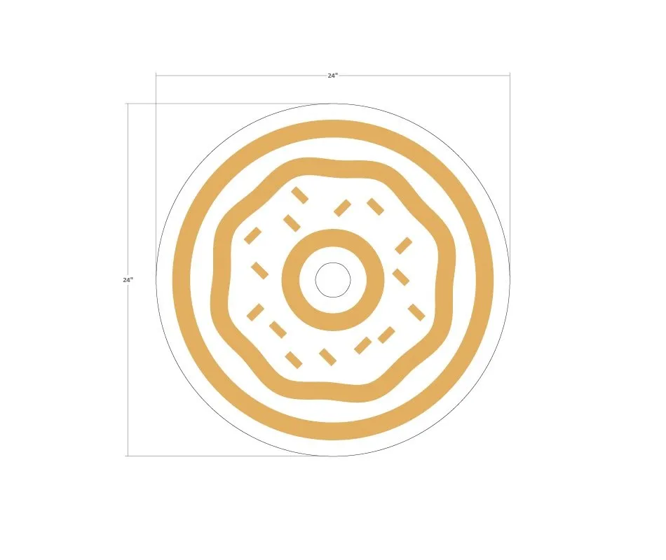 Department Sign, Graphic Panel (Iconic) - Bakery Donut Shop2It Retail - Department Sign, Graphic Panel (Iconic) - Bakery Donut
