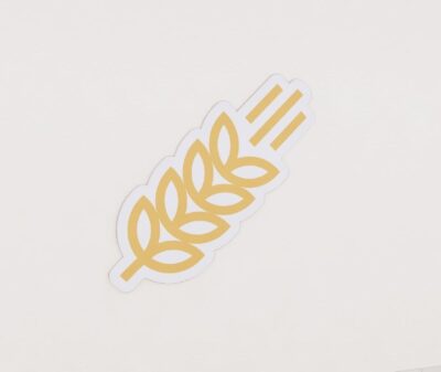 department graphic panel for the alcohol or beer department sign is a grain icon.