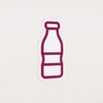 Department graphic panel for beverage department sign is a single beverage bottle icon.