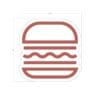 Department Sign, Graphic Panel (Iconic) - Deli Burger - Image 2