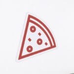 Deli Department Graphic Panel Department Sign is a slice of pizza icon.