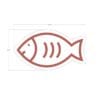Department Sign, Graphic Panel (Iconic) - Meat and Seafood Fish - Image 2
