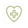 Department Sign, Graphic Panel (Iconic) - Pharmacy Heart - Image 2