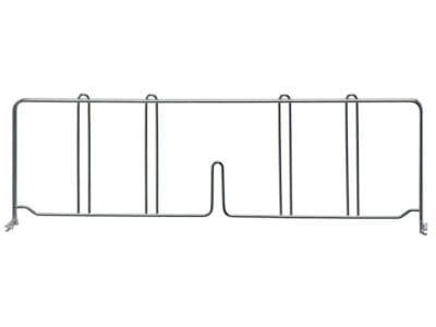 Quantum 21"D x 8"H Stainless Wire Shelf Divider
