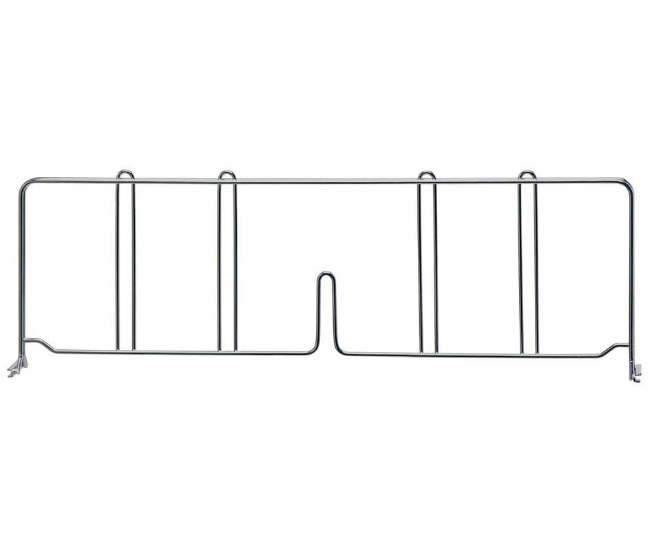 Shop2It Retail - Quantum 21"D x 8"H Stainless Wire Shelf Divider