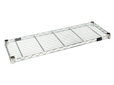 Quantum 24"W x 12"D Chrome Wire Shelf