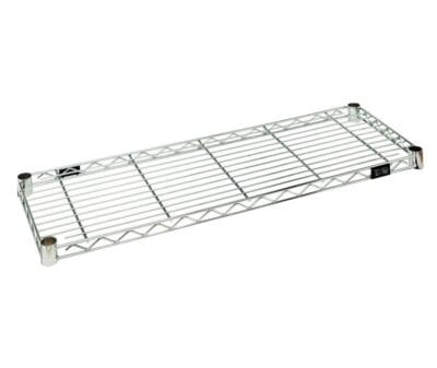 Quantum 36"W x 12"D Chrome Wire Shelf