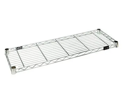 Quantum 60"W x 12"D Chrome Wire Shelf
