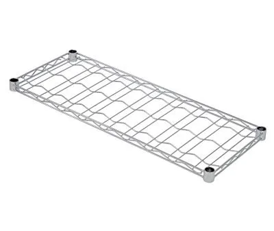 Quantum 36"W x 14"D Chrome Wine Cradle Shelf