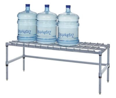 Quantum 36"W x 18"D x 14"H Gray Dunnage Rack