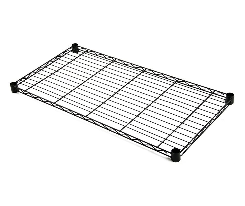 Shop2It Retail - Quantum 24"W x 14"D Black Wire Shelf