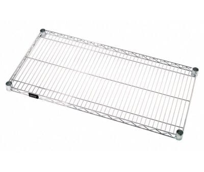 Quantum 36"W x 14"D Chrome Wire Shelf