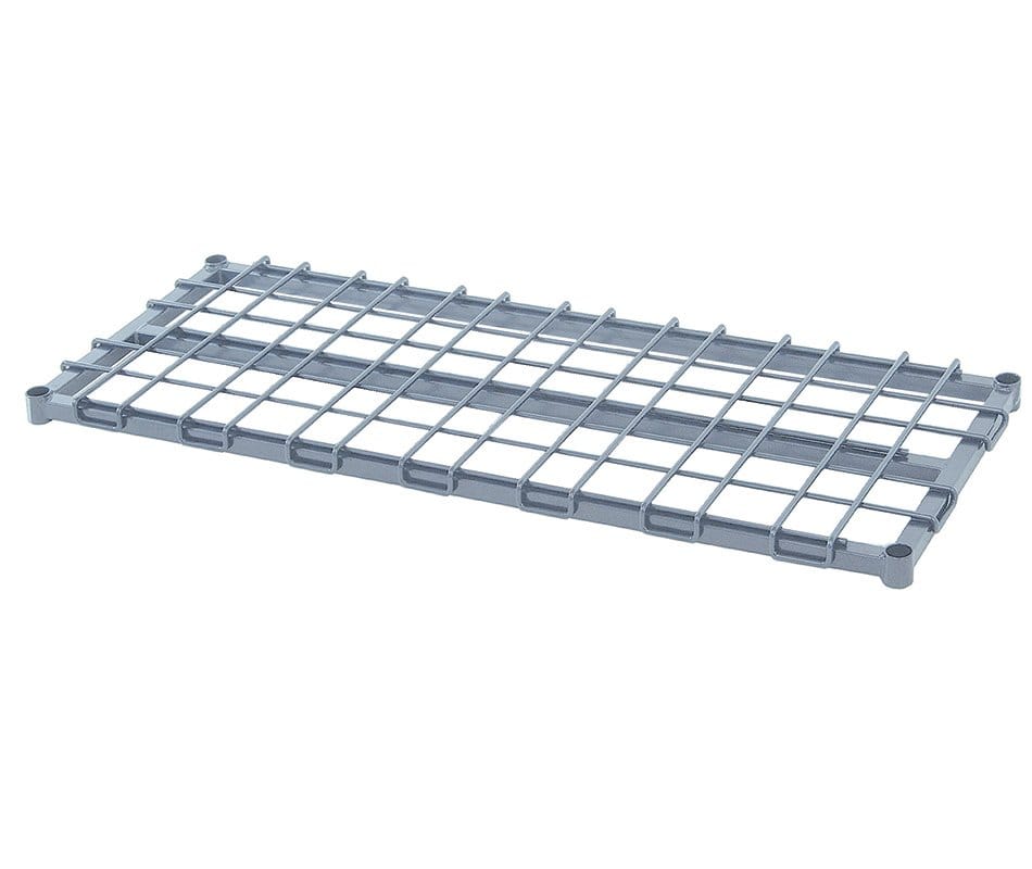 Shop2It Retail - Quantum 30"W x 18"D Gray Dunnage Shelf