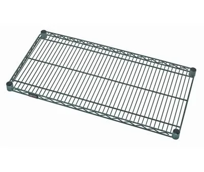 Quantum 60"W x 14"D Green Wire Shelf