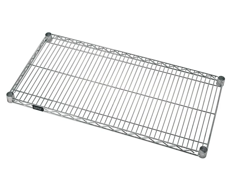 Shop2It Retail - Quantum 30"W x 24"D Stainless Wire Shelf