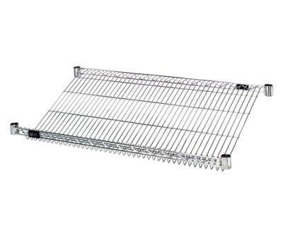 Quantum 48"W x 24"D slanted Wire Shelf