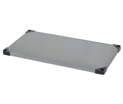 Quantum 24"W x 21"D Galvanized Shelf 304 stainless steel