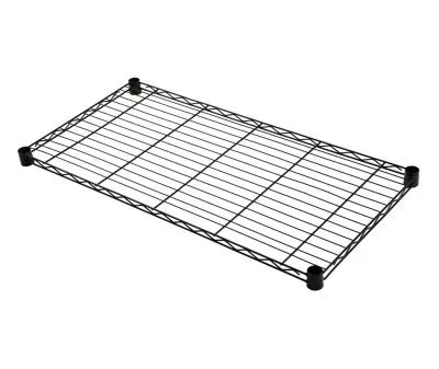 Quantum 24"W x 24"D Black Wire Shelf