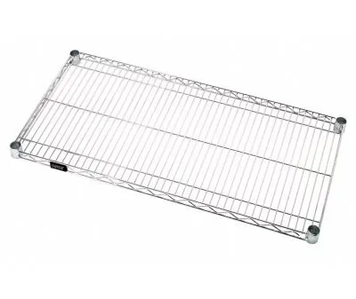 Quantum 48"W x 21"D Chrome Wire Shelf