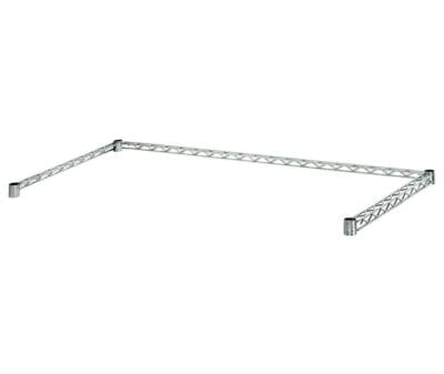 Quantum 60"W x 24"D Stainless 3-sided Wire Frame