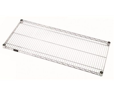 Quantum 48"W x 24"D Chrome Wire Shelf