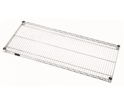 Quantum 48"W x 24"D Chrome Wire Shelf