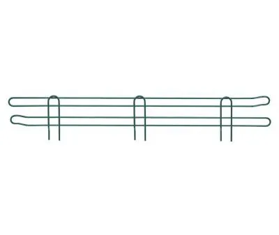Quantum 42"W x 4"H Green Back Ledge